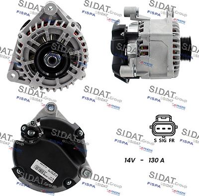 Sidat A12VS1166A2 - Генератор vvparts.bg