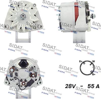 Sidat A24BH0029A2 - Генератор vvparts.bg