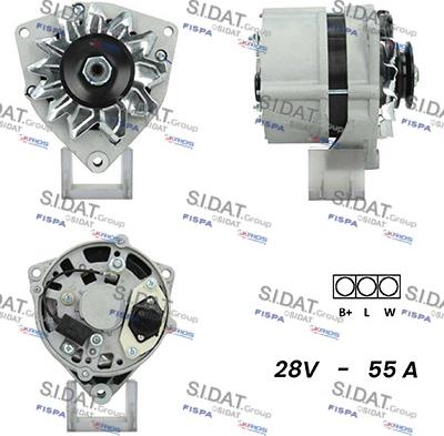 Sidat A24ML0069A2 - Генератор vvparts.bg