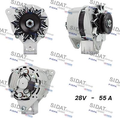 Sidat A24ML0012A2 - Генератор vvparts.bg