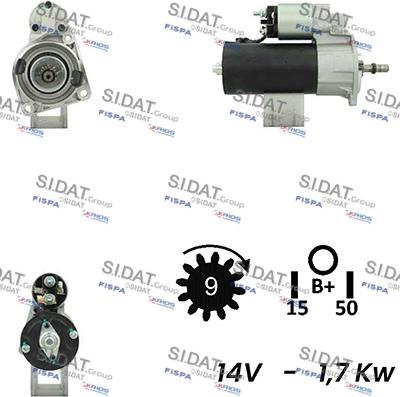 Sidat S12BH0230A2 - Стартер vvparts.bg