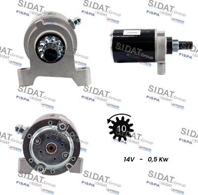 Sidat S12BS0452A2 - Стартер vvparts.bg