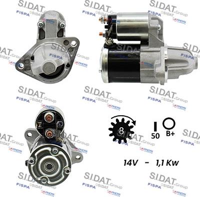 Sidat S12MH0541A2 - Стартер vvparts.bg