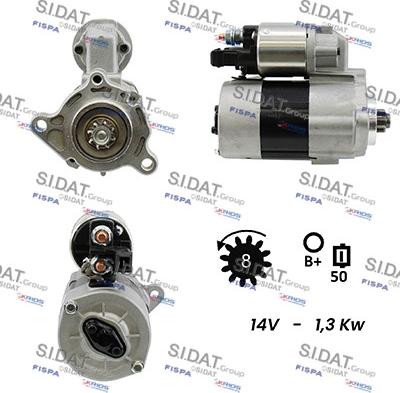 Sidat S12VA0043A2 - Стартер vvparts.bg