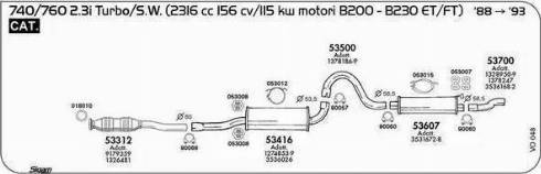 Sigam 018019 - Скоба, изпускателна система vvparts.bg