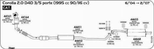 Sigam 015053 - Уплътнителен пръстен, изпуск. тръба vvparts.bg