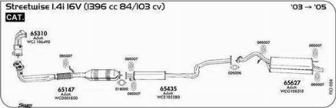 Sigam 065007 - Скоба, изпускателна система vvparts.bg