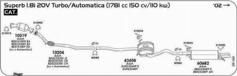 Sigam 010052 - Уплътнение, изпускателни тръби vvparts.bg