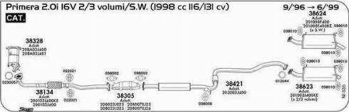 Sigam 012044 - Уплътнителен пръстен, изпуск. тръба vvparts.bg