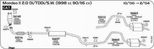 Sigam 038005 - Уплътнителен пръстен, изпуск. тръба vvparts.bg