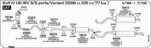 Sigam 010023 - Уплътнителен пръстен, изпуск. тръба vvparts.bg