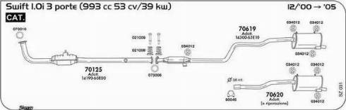 Sigam 073006 - Уплътнителен пръстен, изпуск. тръба vvparts.bg