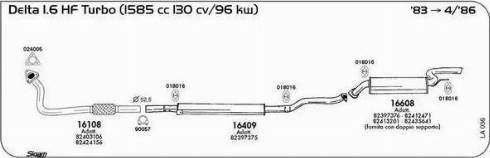 Sigam 024005 - Уплътнение, изпускателни тръби vvparts.bg