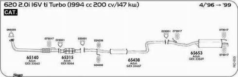 Sigam 024006 - Скоба, изпускателна система vvparts.bg