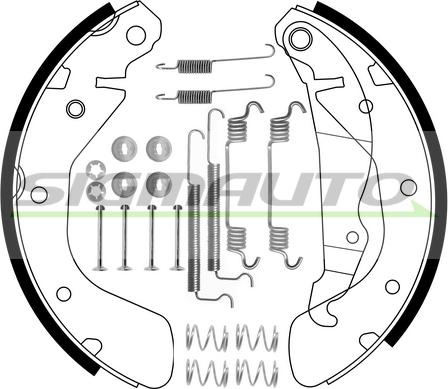 SIGMAUTO SFA354-1 - Комплект спирачна челюст vvparts.bg