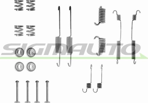 SIGMAUTO SK0599 - Комплект принадлежности, спирани челюсти vvparts.bg