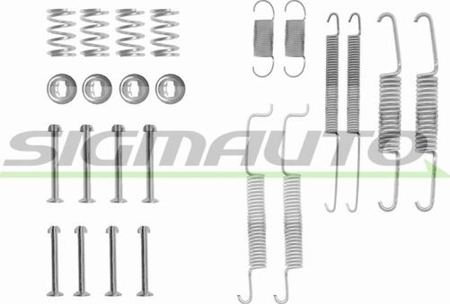 SIGMAUTO SK0569 - Комплект принадлежности, спирани челюсти vvparts.bg