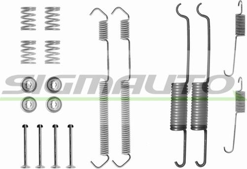 SIGMAUTO SK0691 - Комплект принадлежности, спирани челюсти vvparts.bg