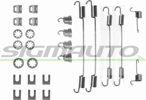 SIGMAUTO SK0656 - Комплект принадлежности, спирани челюсти vvparts.bg