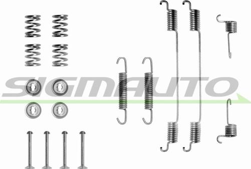 SIGMAUTO SK0682 - Комплект принадлежности, спирани челюсти vvparts.bg