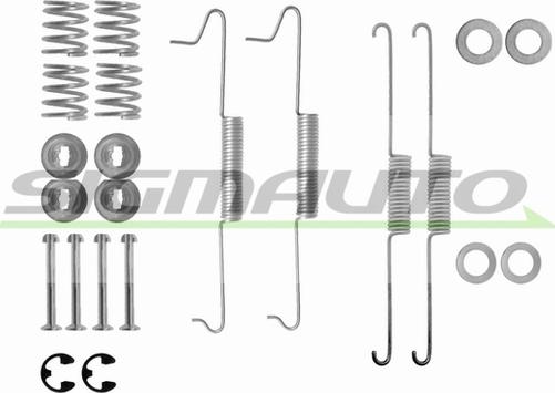 SIGMAUTO SK0623 - Комплект принадлежности, спирани челюсти vvparts.bg