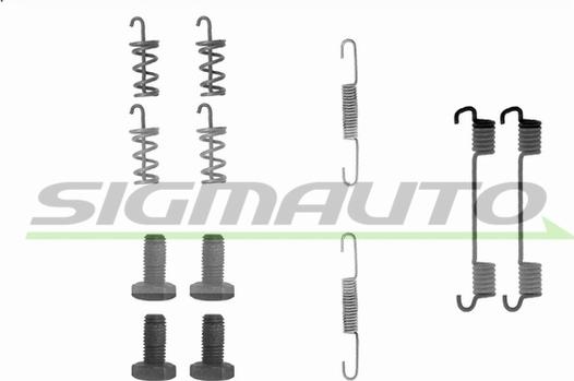 SIGMAUTO SK0622 - Комплект принадлежности, спирани челюсти vvparts.bg