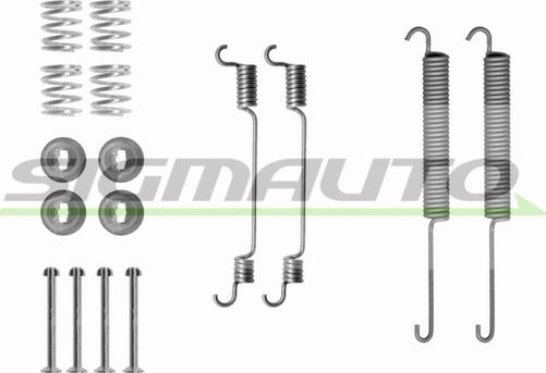 SIGMAUTO SK0806 - Комплект принадлежности, спирани челюсти vvparts.bg