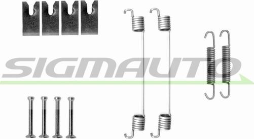 SIGMAUTO SK0827 - Комплект принадлежности, спирани челюсти vvparts.bg