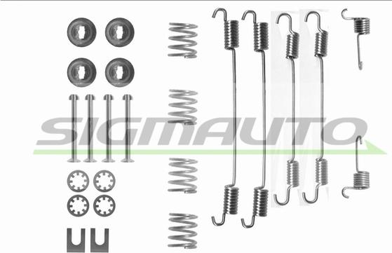 SIGMAUTO SK0747 - Комплект принадлежности, спирани челюсти vvparts.bg