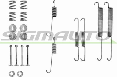 SIGMAUTO SK0754 - Комплект принадлежности, спирани челюсти vvparts.bg