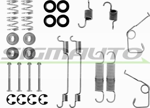 SIGMAUTO SK0705 - Комплект принадлежности, спирани челюсти vvparts.bg