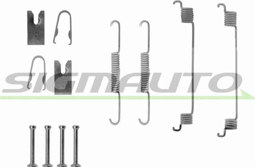 SIGMAUTO SK0789 - Комплект принадлежности, спирани челюсти vvparts.bg