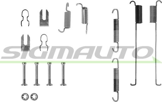 SIGMAUTO SK0739 - Комплект принадлежности, спирани челюсти vvparts.bg