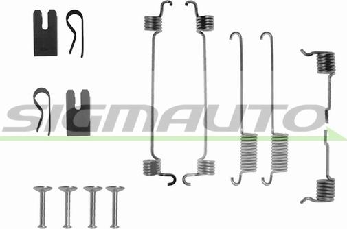 SIGMAUTO SK0772 - Комплект принадлежности, спирани челюсти vvparts.bg