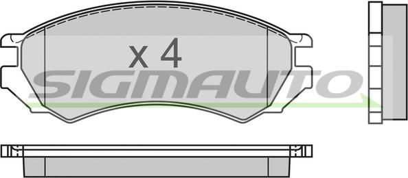 Finwhale V635 - Комплект спирачно феродо, дискови спирачки vvparts.bg