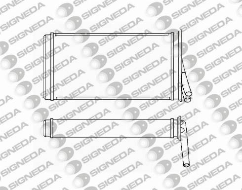 Signeda RP70221 - Топлообменник, отопление на вътрешното пространство vvparts.bg