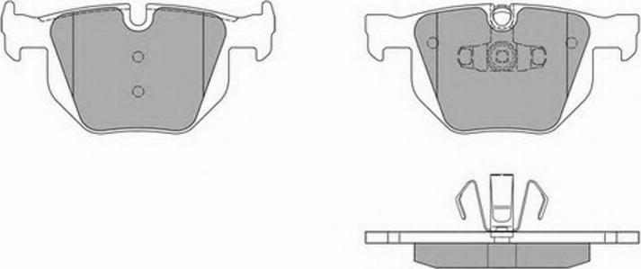 Simer 926.1 - Комплект спирачно феродо, дискови спирачки vvparts.bg