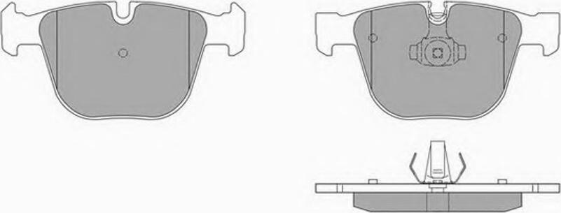 Simer 927 - Комплект спирачно феродо, дискови спирачки vvparts.bg