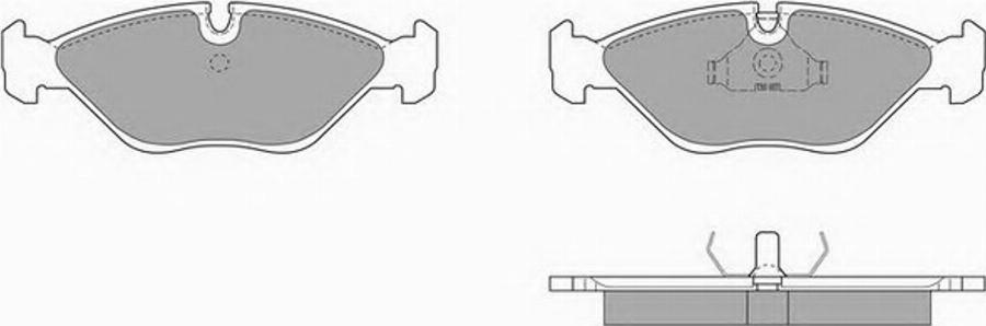 Simer 415 - Комплект спирачно феродо, дискови спирачки vvparts.bg