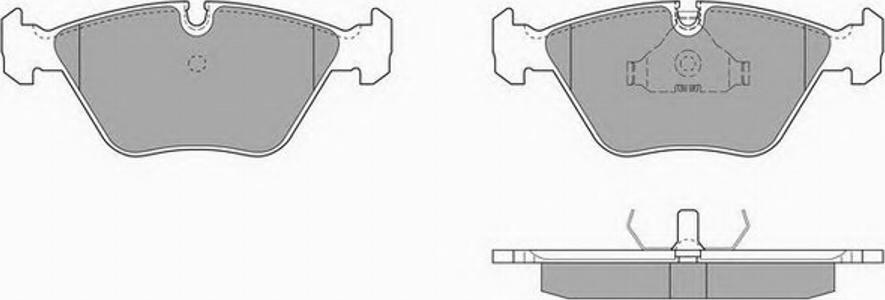 Simer 416 - Комплект спирачно феродо, дискови спирачки vvparts.bg