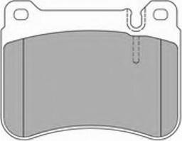 Simer 1070 - Комплект спирачно феродо, дискови спирачки vvparts.bg