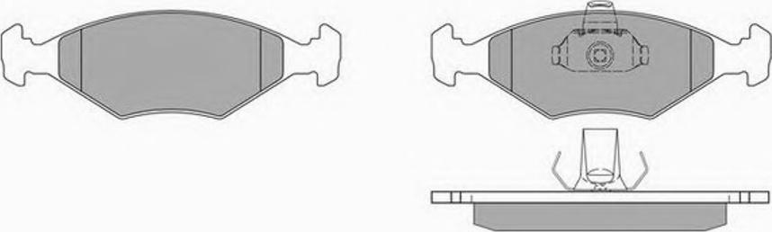 Simer 346.9 - Комплект спирачно феродо, дискови спирачки vvparts.bg