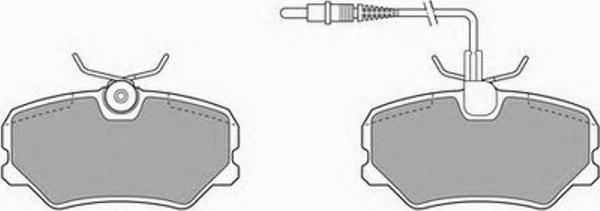 Simer 382 - Комплект спирачно феродо, дискови спирачки vvparts.bg