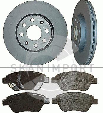 SKANIMPORT 624-9724 - Спирачен комплект, дискови спирачки vvparts.bg