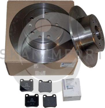 SKANIMPORT 624-583HD - Спирачен комплект, дискови спирачки vvparts.bg