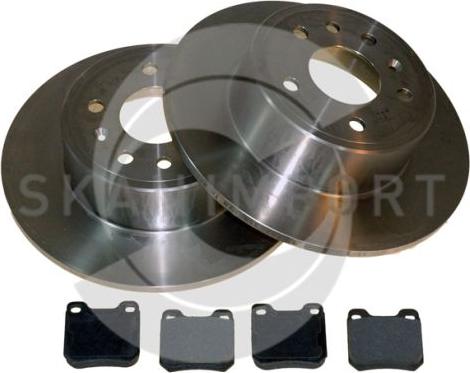 SKANIMPORT 624-583 - Спирачен комплект, дискови спирачки vvparts.bg