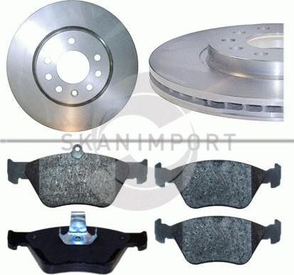 SKANIMPORT 624-620 - Спирачен комплект, дискови спирачки vvparts.bg