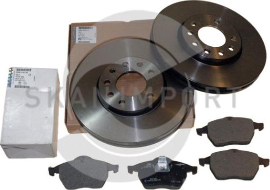 SKANIMPORT 624-621HD - Спирачен комплект, дискови спирачки vvparts.bg