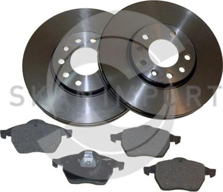 SKANIMPORT 624-621 - Спирачен комплект, дискови спирачки vvparts.bg