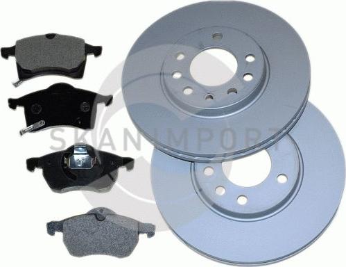 SKANIMPORT 624-7678 - Спирачен комплект, дискови спирачки vvparts.bg